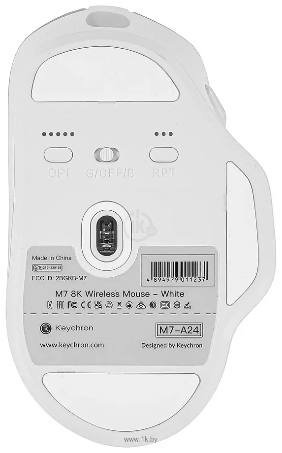 Фотографии Keychron M7 Wireless 8K white