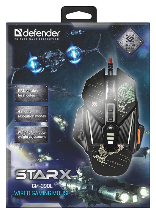 Фотографии Defender sTarx GM-390L black USB