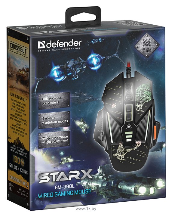 Фотографии Defender sTarx GM-390L black USB