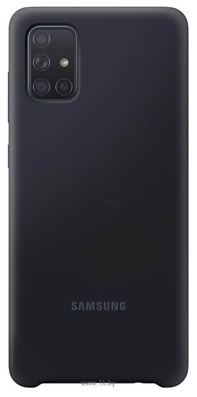 Фотографии Araree Silicone Cover A71 (черный)