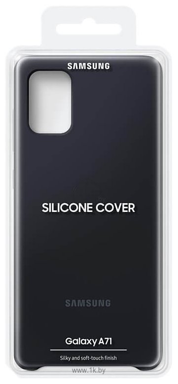 Фотографии Araree Silicone Cover A71 (черный)