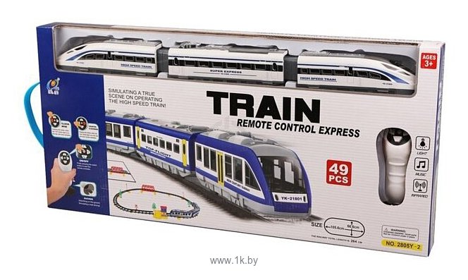 Фотографии LE QI Игровой набор ''Train'' 2805Y-2