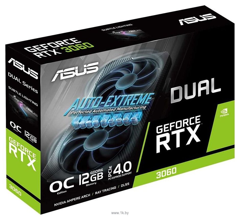 Фотографии ASUS Dual GeForce RTX 3060 OC Edition 12GB (DUAL-RTX3060-O12G)