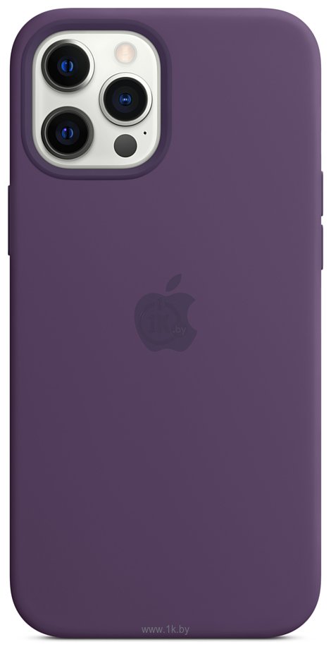 Фотографии Apple MagSafe Silicone Case для iPhone 12 Pro Max (аметист)