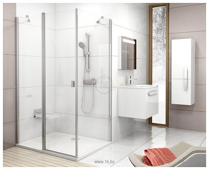 Фотографии Ravak Chrome CRV2+PSS 90x90 (прозрачный/серебристый)