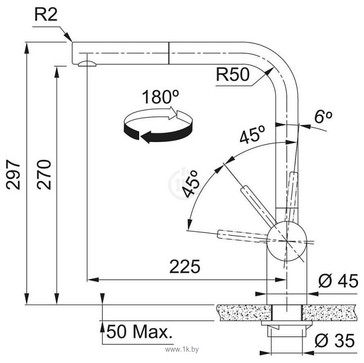 Фотографии Franke Atlas Neo Pull Out (нержавеющая сталь)