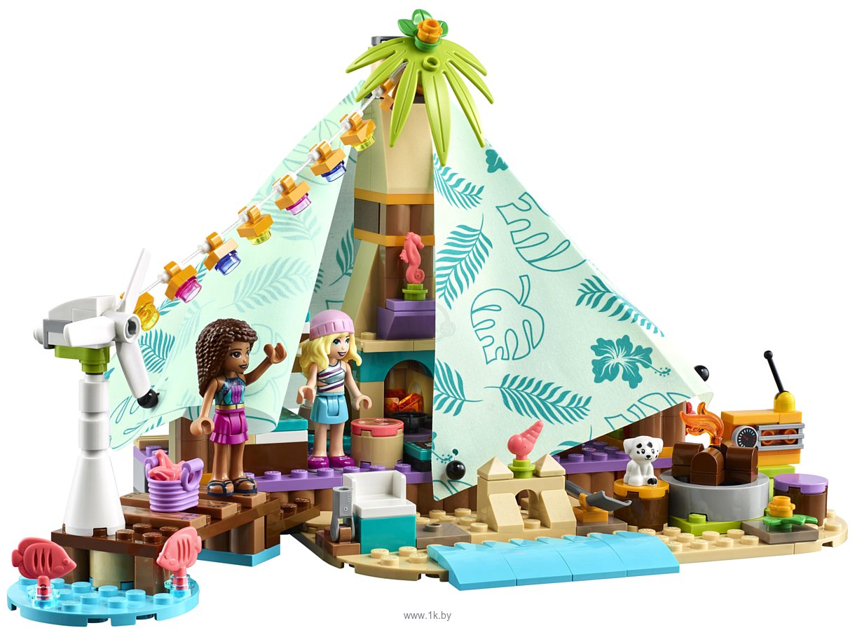 Фотографии LEGO Friends 41700 Кэмпинг на пляже