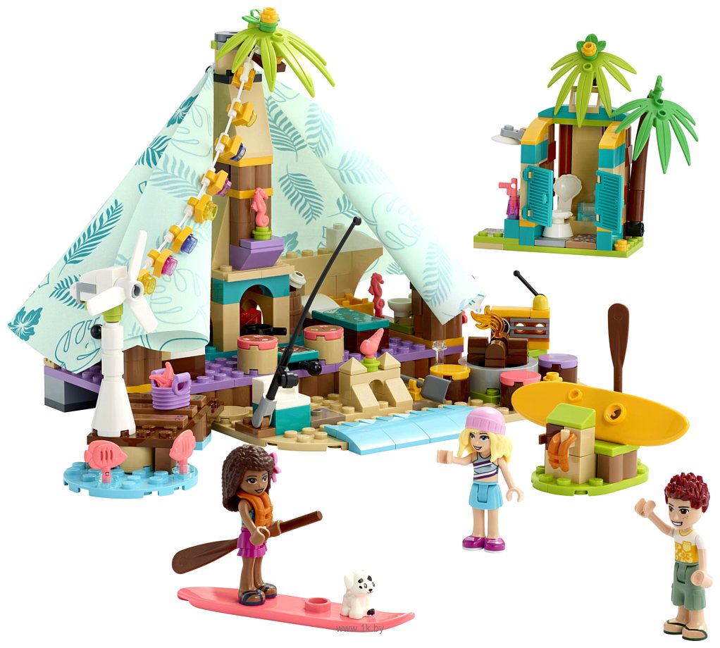 Фотографии LEGO Friends 41700 Кэмпинг на пляже