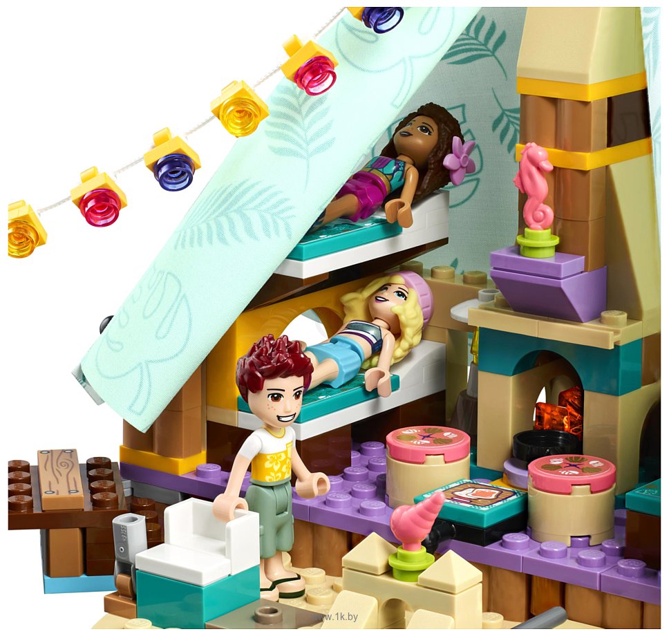 Фотографии LEGO Friends 41700 Кэмпинг на пляже