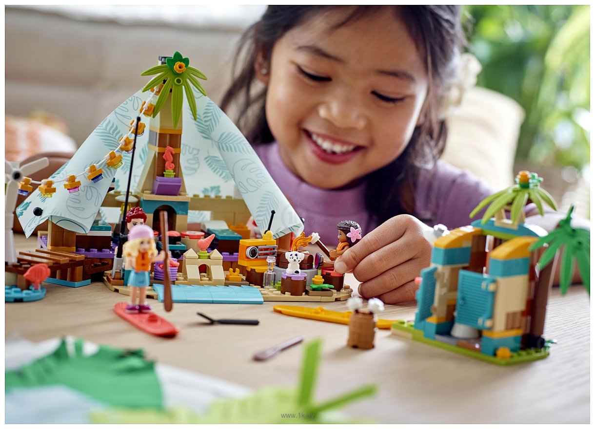 Фотографии LEGO Friends 41700 Кэмпинг на пляже