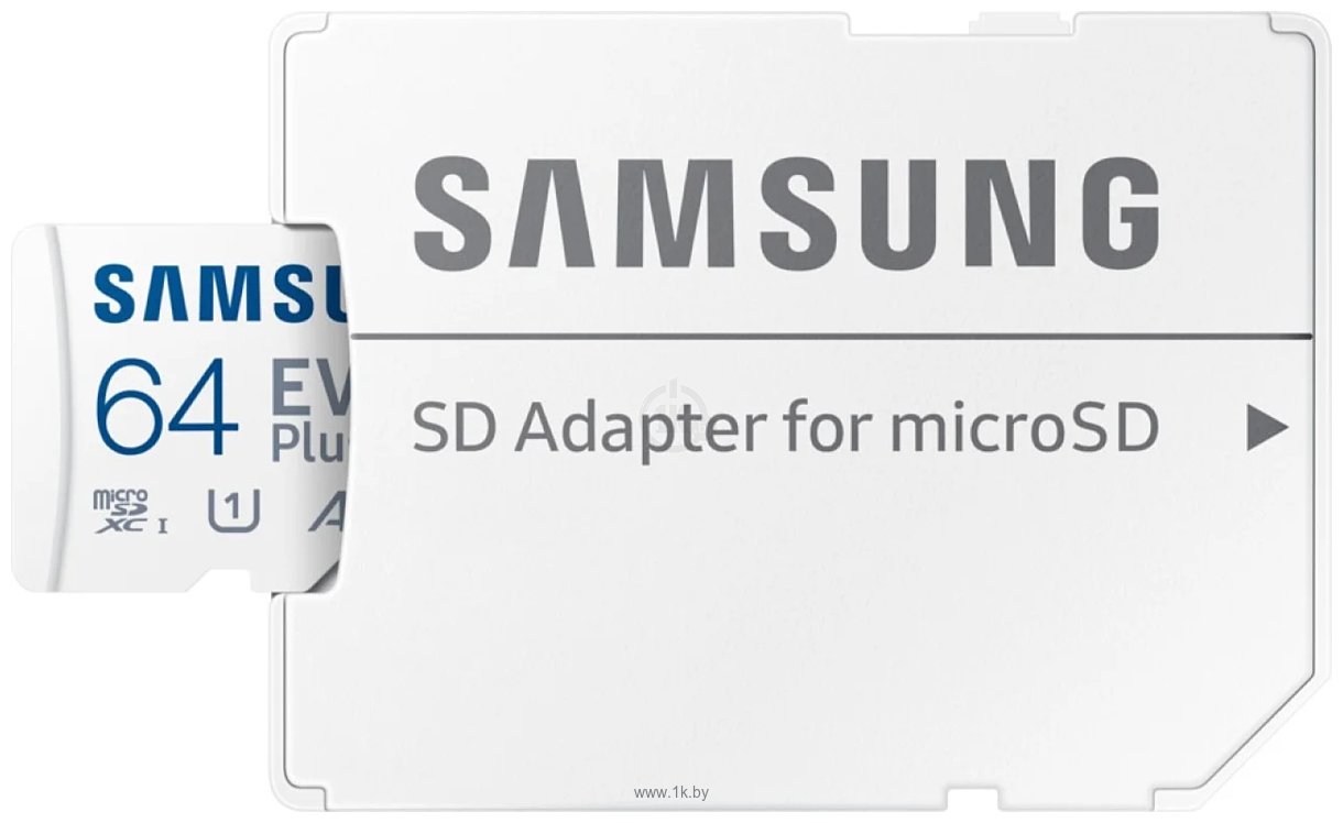 Фотографии Samsung EVO Plus 2024 microSDXC 64GB (с адаптером)