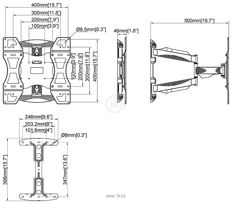 Фотографии Multibrackets M VESA Flexarm Full Motion Single