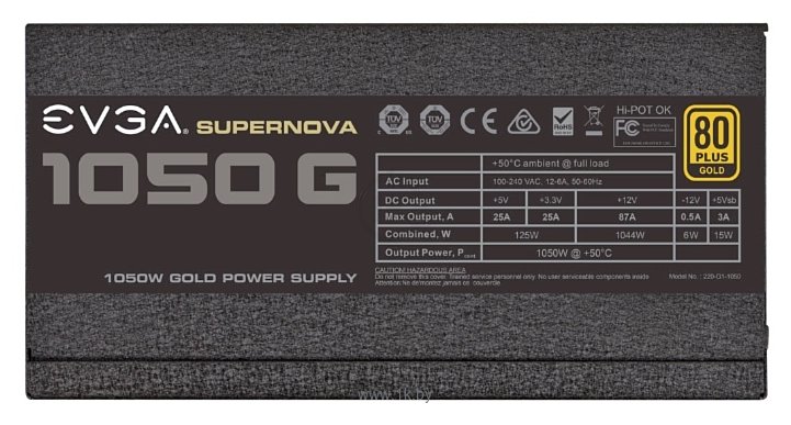 Фотографии EVGA SuperNOVA 1050 GS 1050W