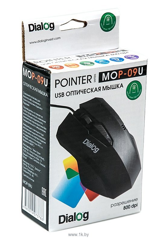 Фотографии Dialog MOP-09U black USB