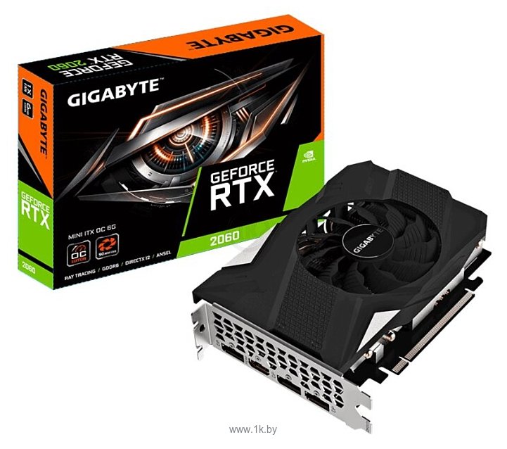 Фотографии GIGABYTE GeForce RTX 2060 MINI ITX OC rev. 2.0