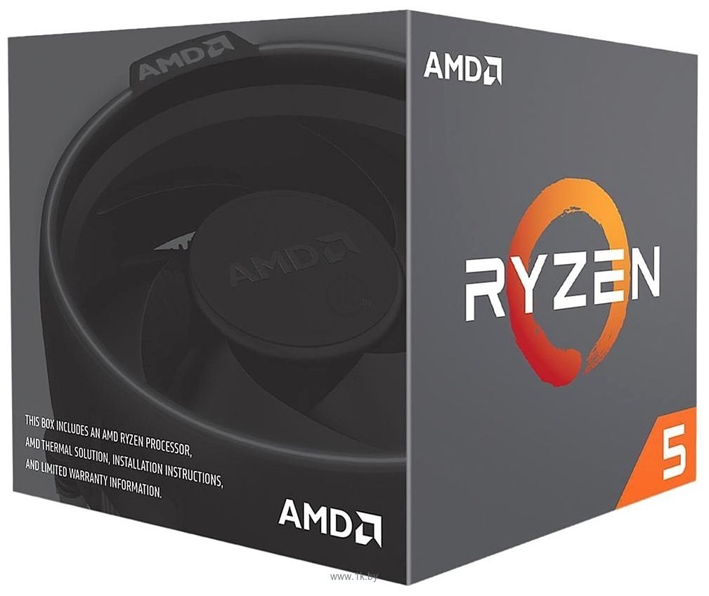 Фотографии AMD Ryzen 5 2600X (BOX) Pinnacle Ridge (AM4, L3 16384Kb)