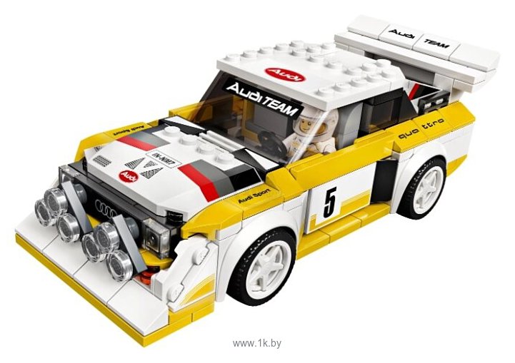 Фотографии LEGO Speed Champions 76897 1985 Audi Sport quattro S1