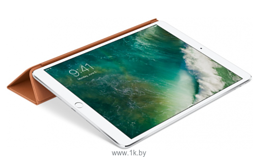 Фотографии Apple Leather Smart Cover для iPad Air (золотисто-коричневый)