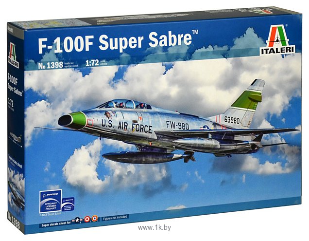 Фотографии Italeri 1398 F-100F Super Sabre