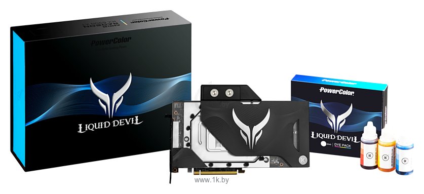 Фотографии PowerColor Liquid Devil Radeon RX 6900 XT 16GB (AXRX 6900XT 16GBD6-W2DHC/OC)