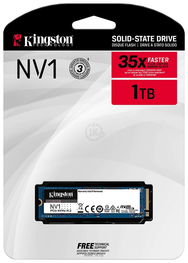 Фотографии Kingston NV1 1TB SNVS/1000G