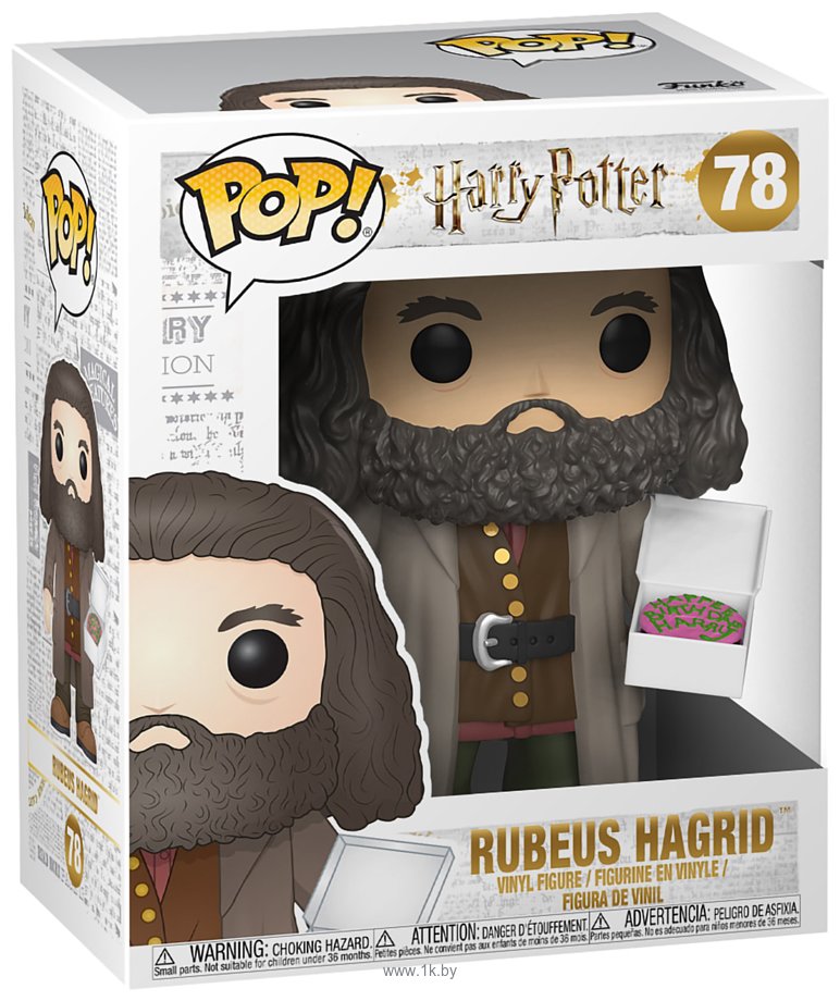 Фотографии Funko Harry Potter S5 Rubeus Hagrid w/Cake 6" 35508