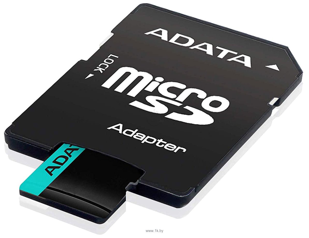 Фотографии ADATA Premier Pro AUSDX256GUI3V30SA2-RA1 microSDXC 256GB (с адаптером)