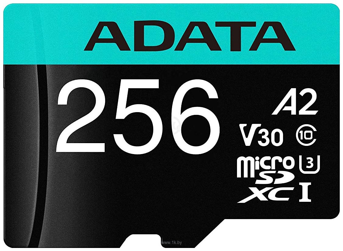 Фотографии ADATA Premier Pro AUSDX256GUI3V30SA2-RA1 microSDXC 256GB (с адаптером)
