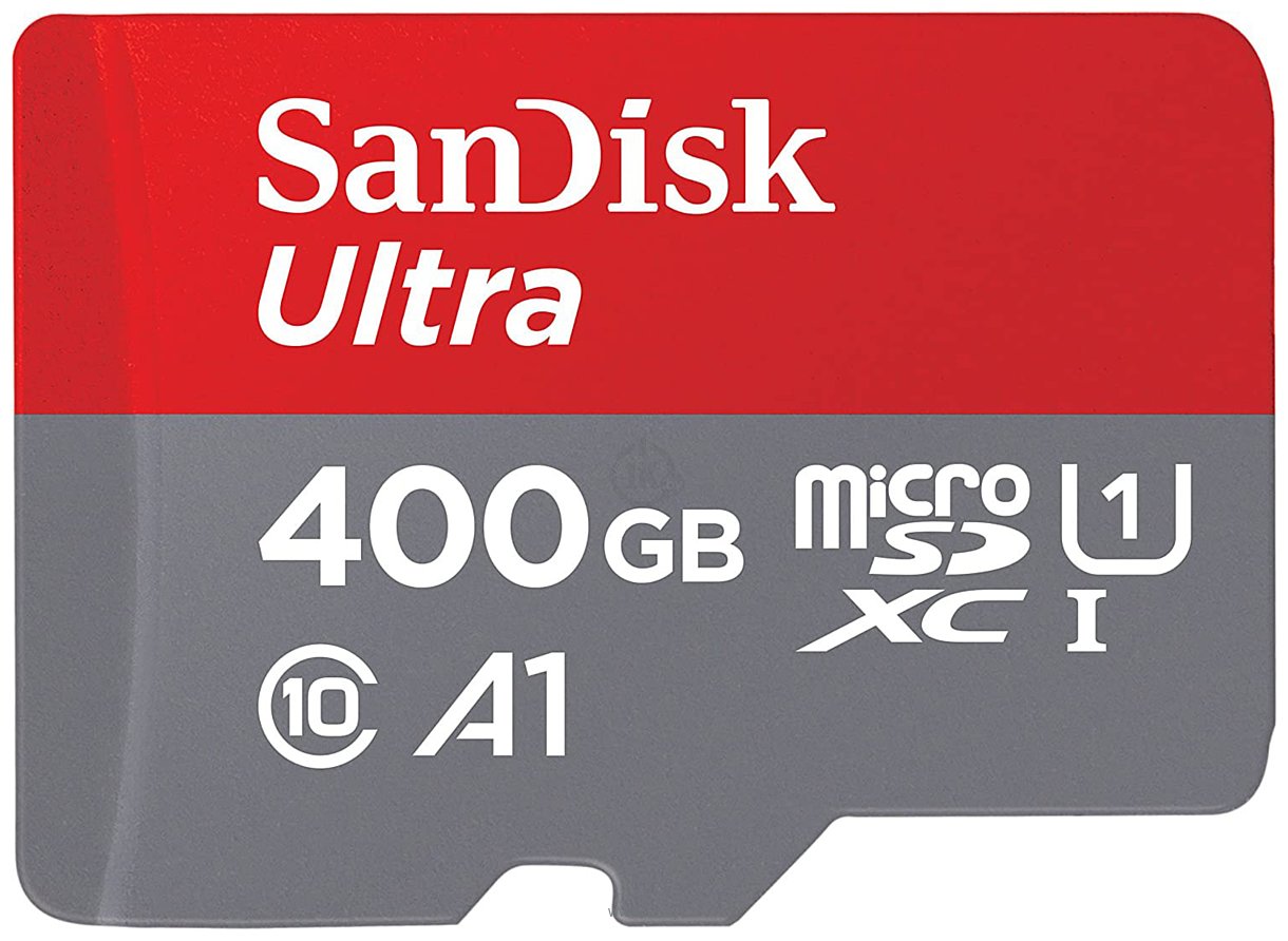 Фотографии SanDisk Ultra SDSQUA4-400G-GN6MA microSDXC 400GB (с адаптером)