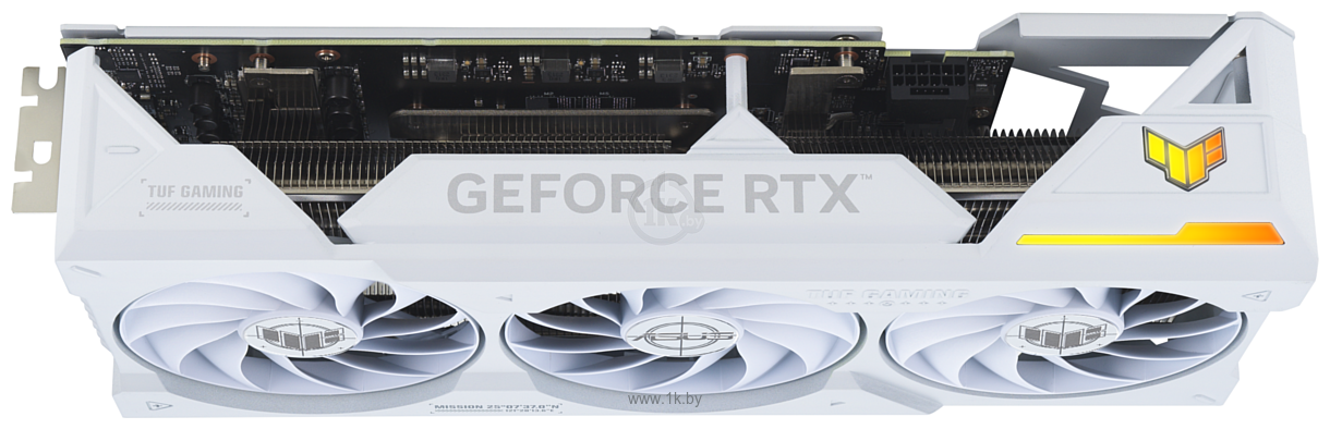 Фотографии ASUS TUF Gaming GeForce RTX 4070 Ti Super 16GB GDDR6X White OC Edition (TUF-RTX4070TIS-O16G-WHITE-GAMING)