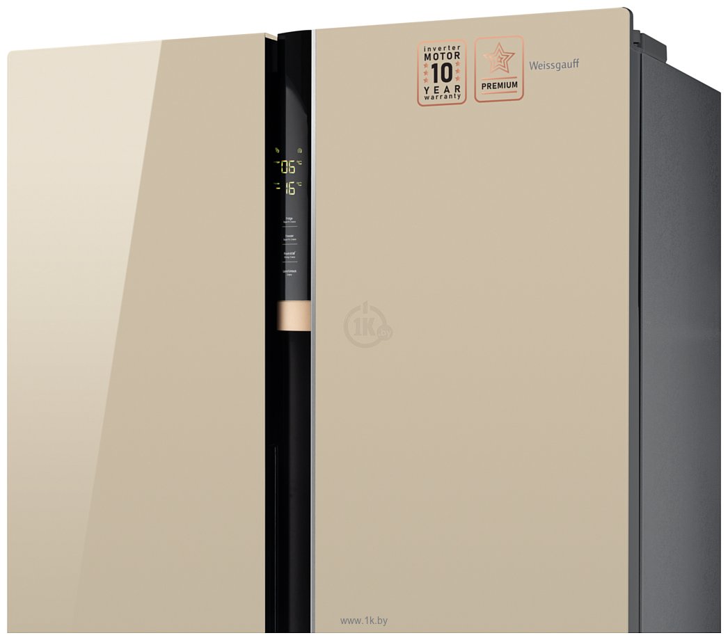 Фотографии Weissgauff WSBS 590 BeG NoFrost Inverter Premium