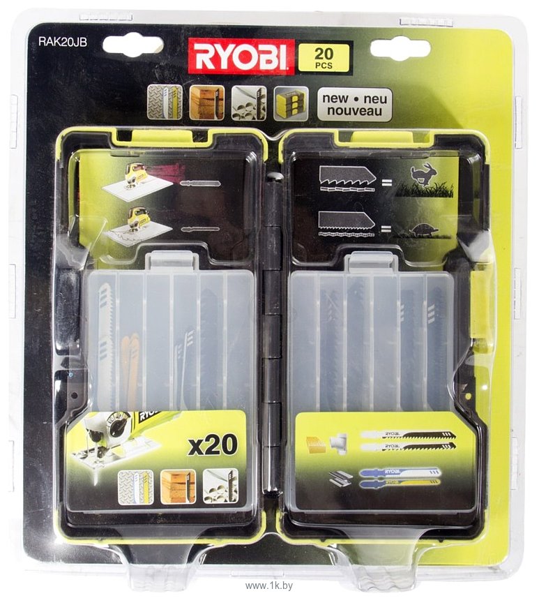 Фотографии Ryobi RAK20JB 20 предметов