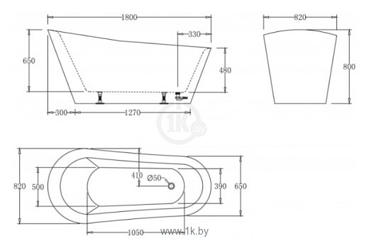 Фотографии BelBagno BB63 180x82