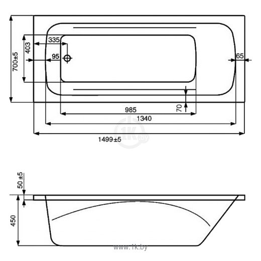 Фотографии Roca Line 150x70