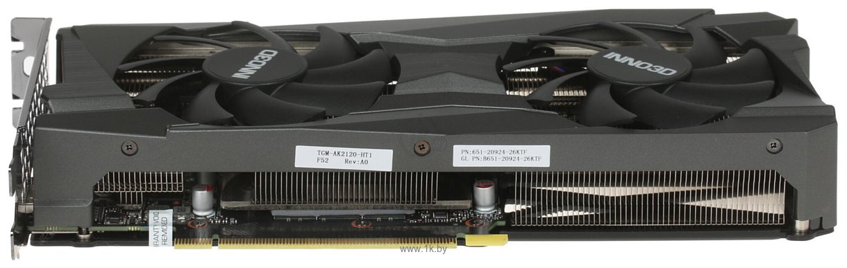 Фотографии INNO3D GeForce RTX 3060 TWIN X2 12GB GDDR6 (N30602-12D6-119032AH)