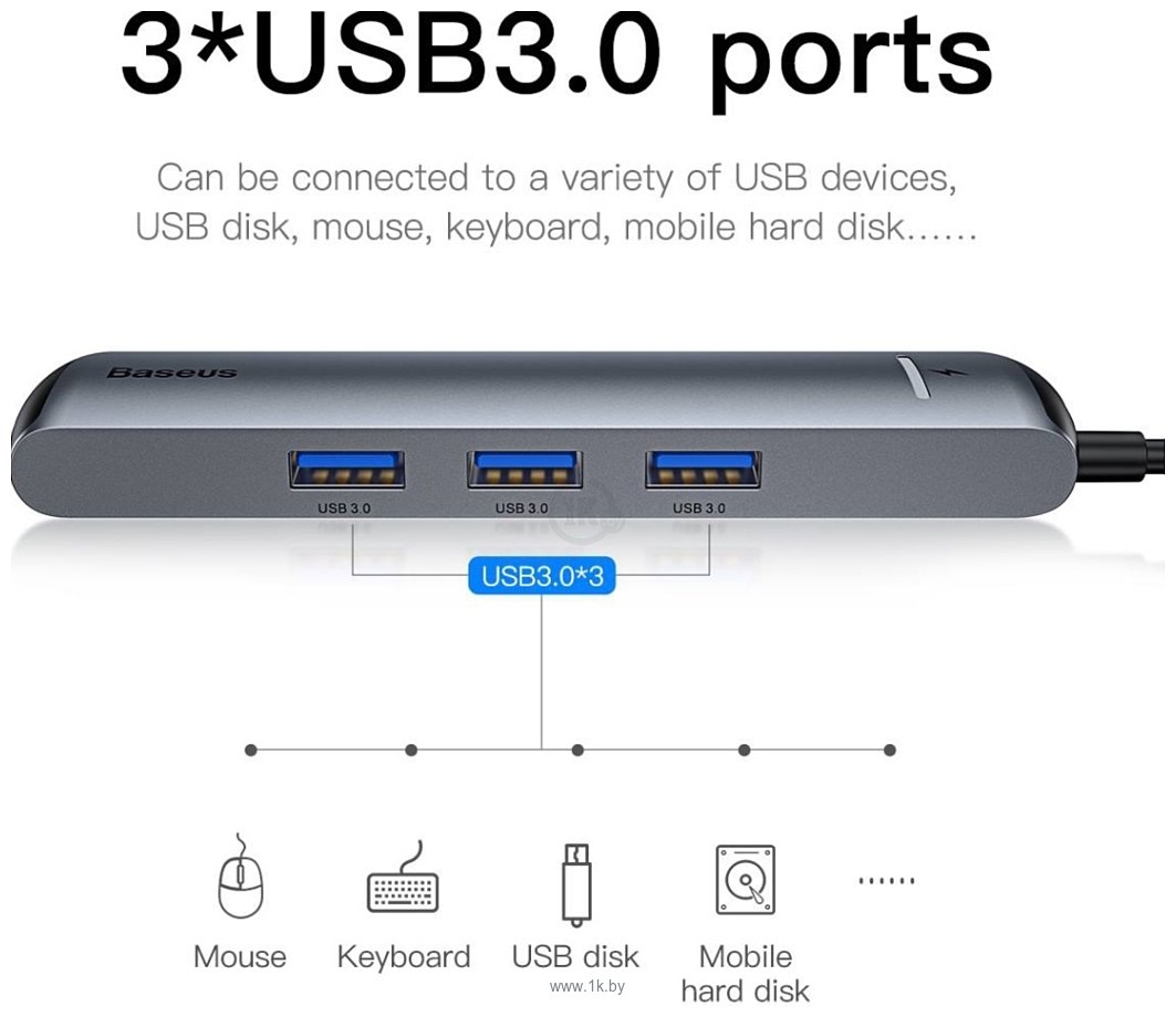 Фотографии Baseus CAHUB-J0G