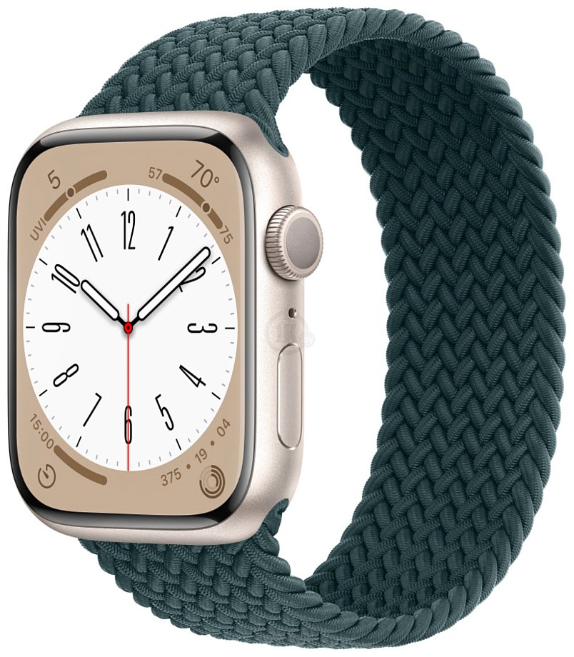 Фотографии Apple Watch Series 8 LTE 45 мм (алюминиевый корпус, ремешок-пряжка)
