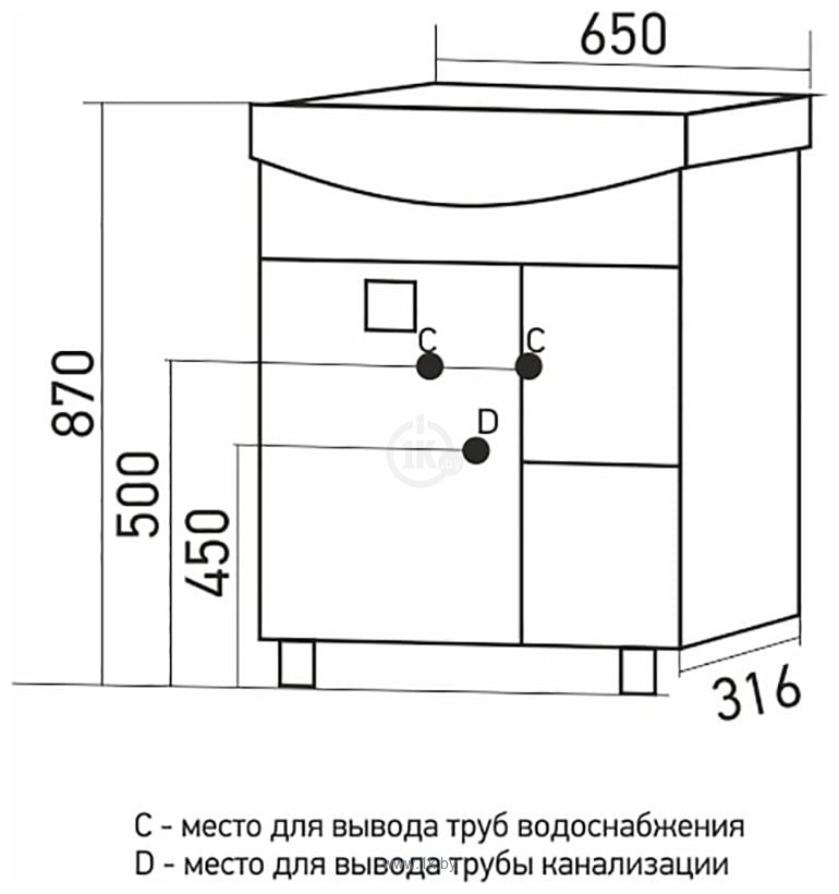 Фотографии Mixline Боско 65 550331 (белый/венге)