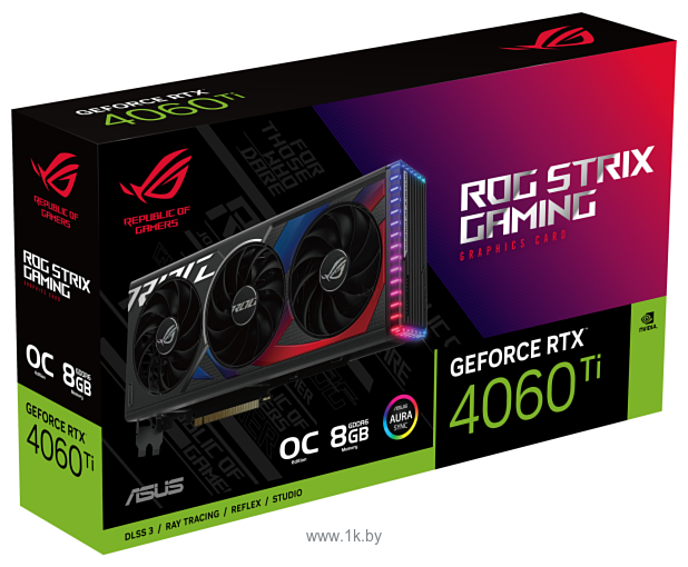 Фотографии ASUS TUF Gaming GeForce RTX 4060 Ti OC Edition 8GB GDDR6 (TUF-RTX4060TI-O8G-GAMING)