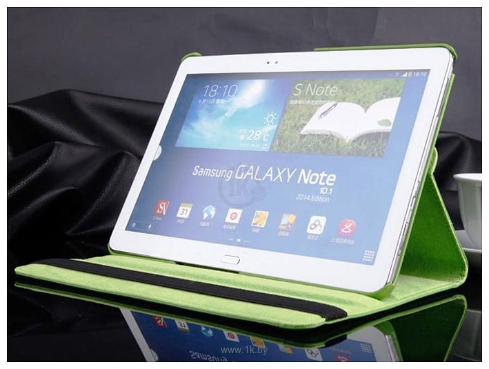 Фотографии LSS Rotation Cover Green для Samsung Galaxy Note 10.1" 2014