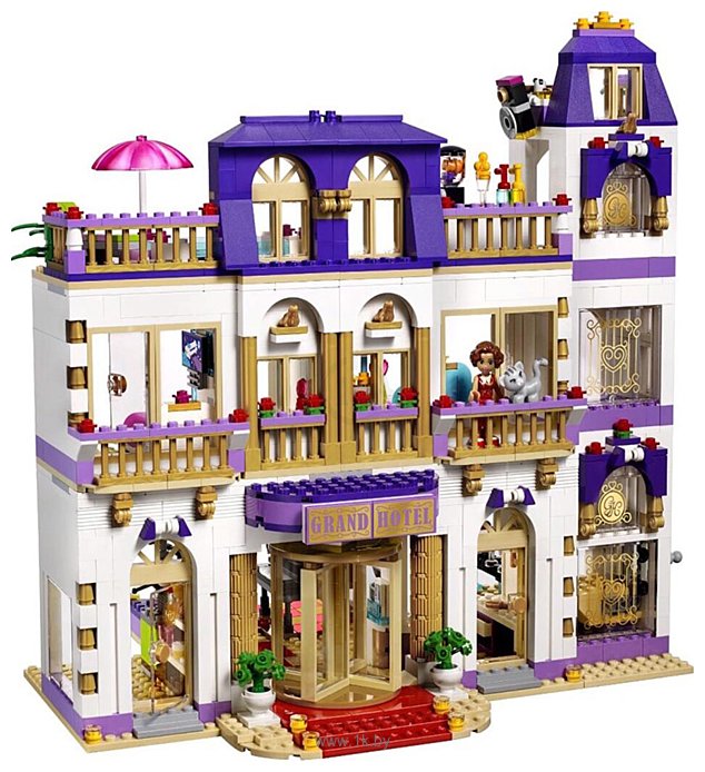 Фотографии Lepin Girls Club 01045 Гранд отель аналог Lego 41101