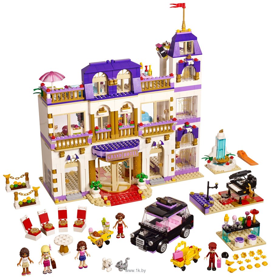 Фотографии Lepin Girls Club 01045 Гранд отель аналог Lego 41101