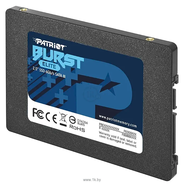 Фотографии Patriot Memory Burst Elite 960 GB PBE960GS25SSDR Фотографии Patriot Memory Burst Elite 960 GB PBE960GS25SSDR