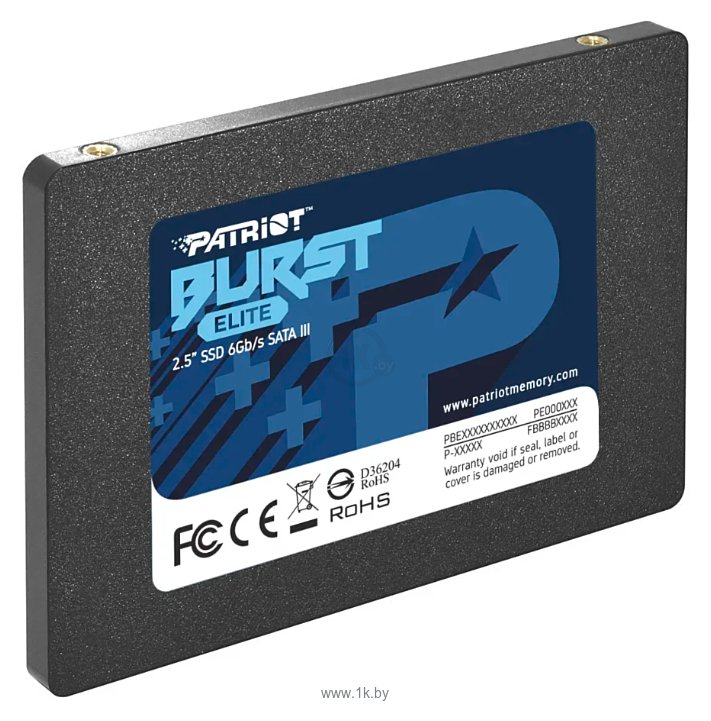 Фотографии Patriot Memory Burst Elite 960 GB PBE960GS25SSDR
