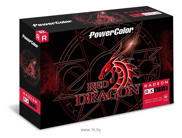 Фотографии PowerColor Red Dragon Radeon RX 570 8GB (AXRX 570 8GBD5-3DHD/OC)