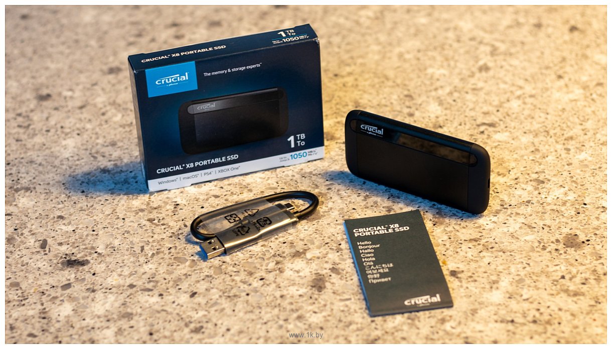 Фотографии Crucial X8 1TB CT1000X8SSD9