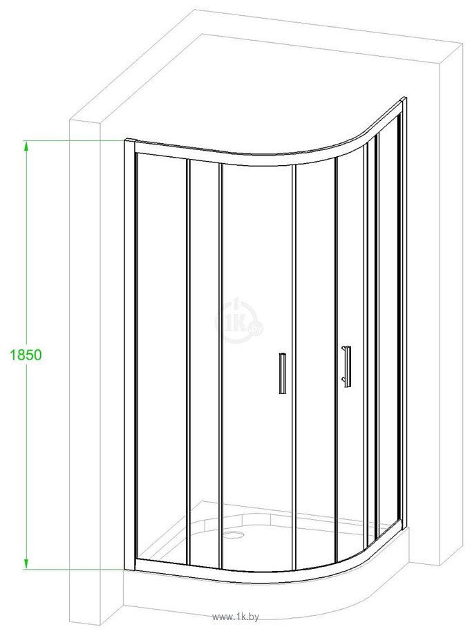 Фотографии Royal Bath RB90HKD-C-CH 90x90