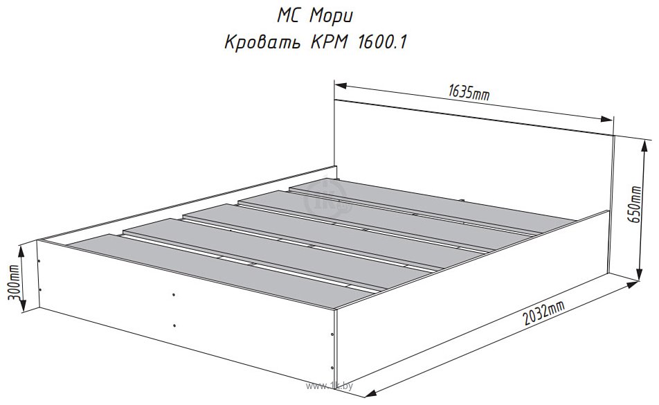 Фотографии ДСВ Мори КРМ 1600.1 (графит)