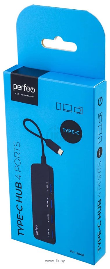 Фотографии Perfeo 4 Port C-HUB PF-H048