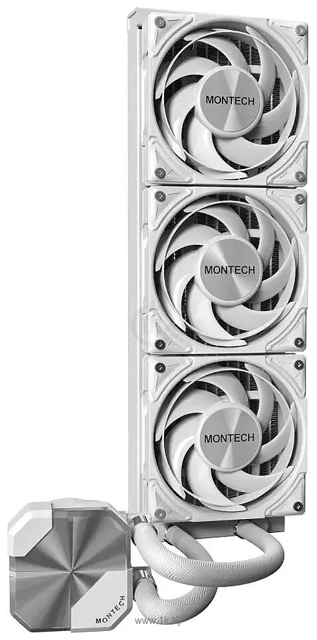 Фотографии Montech HyperFlow Silent 360 (белый)